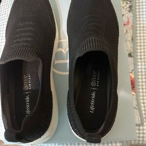 Bzees Black and White Sneakers